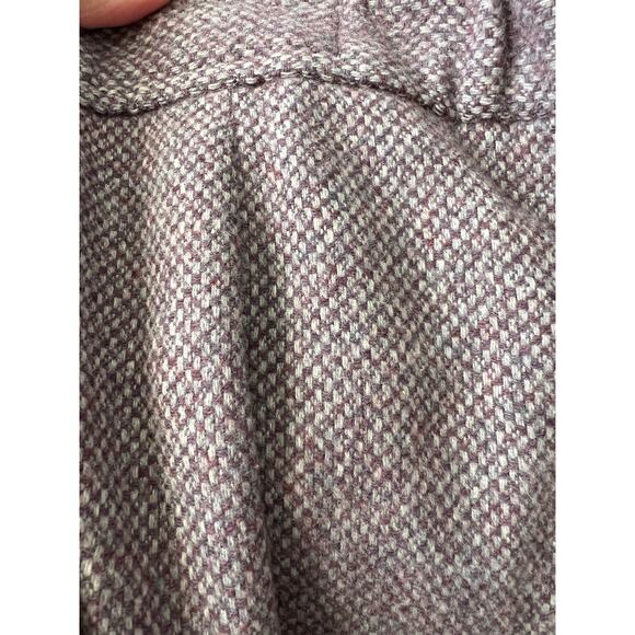 Vintage Country Suburbans lavender wool tweed midi skirt - Picture 6 of 6